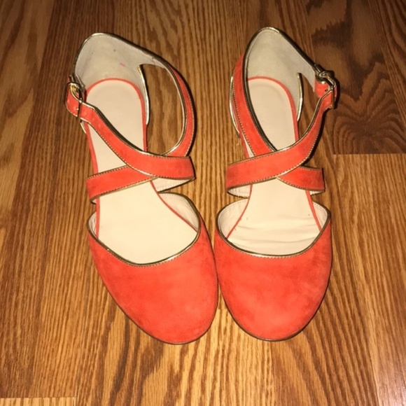 J. Crew Shoes - Size 7 J. Crew NWOT Janey Criss Cross Flats